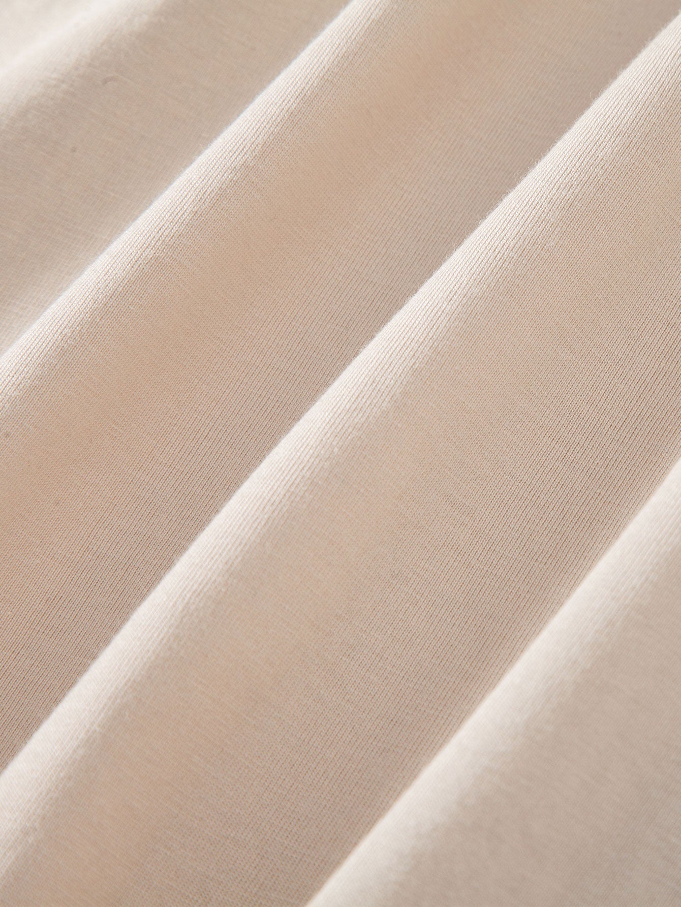 Set of 5 Essential Cotton Arc Hem T-Shirts