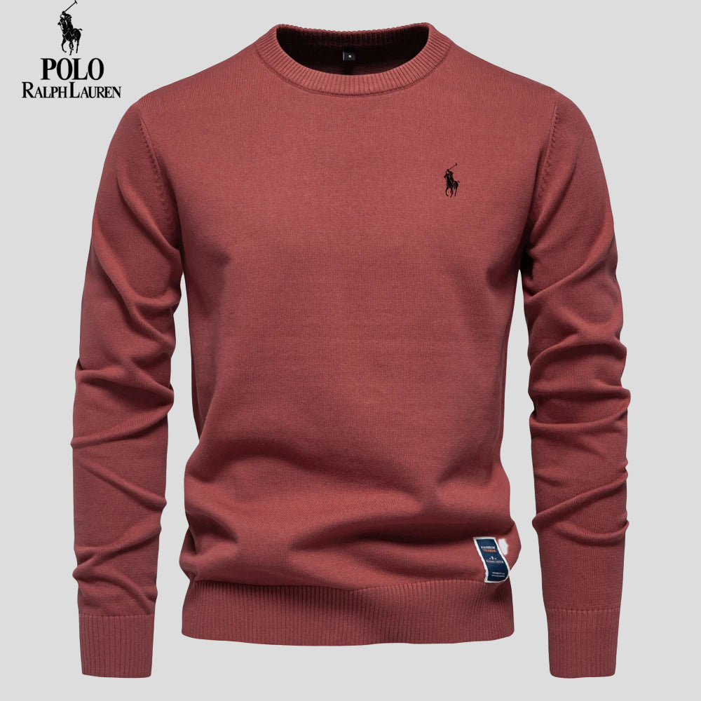 Luxury Knit Crew Neck Sweater