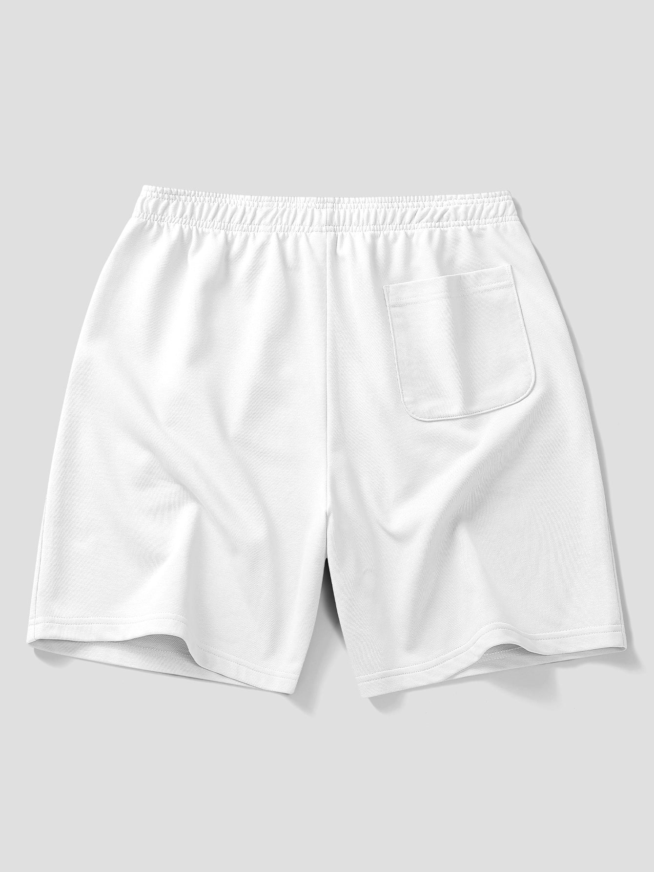 Relaxed Fit Contrast Cotton Polo & 7" Cotton Drawstring Shorts