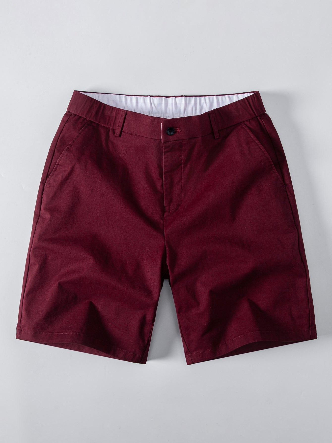 Stretchy Waistband Chino Shorts