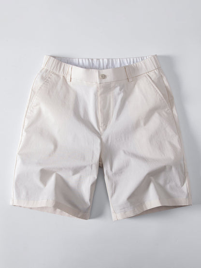 Stretchy Waistband Chino Shorts