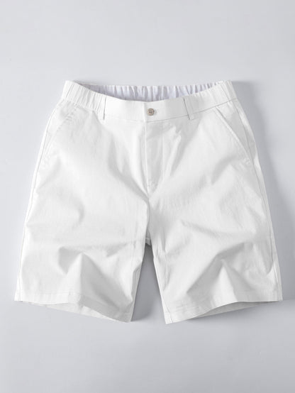 Stretchy Waistband Chino Shorts