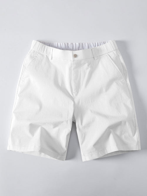 Stretchy Waistband Chino Shorts