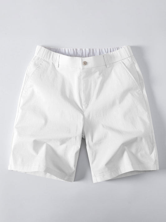 Stretchy Waistband Chino Shorts