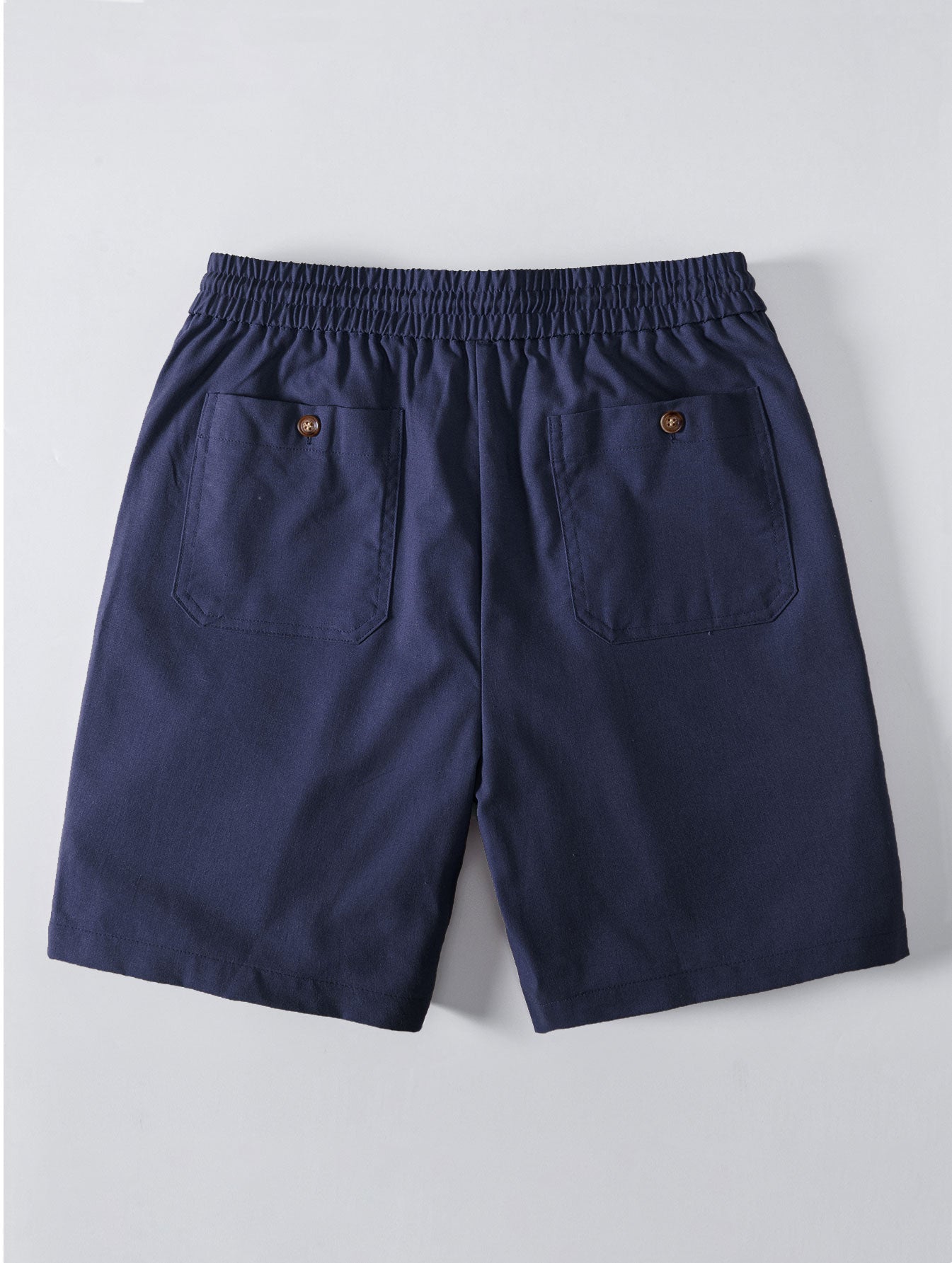 Drawstring Linen Shorts