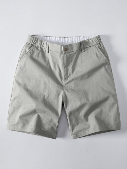 Stretchy Waistband Chino Shorts