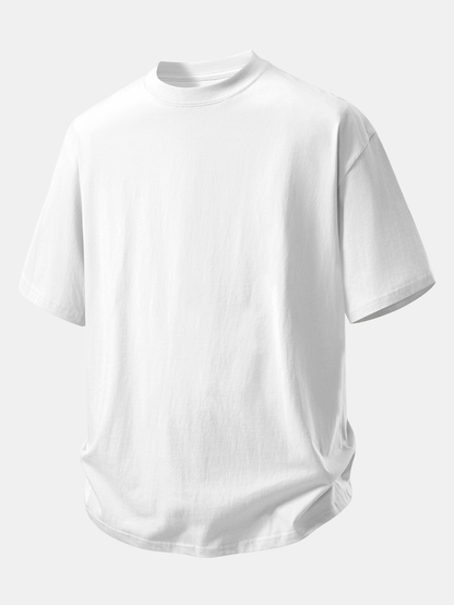 Set of 5 Relaxed Fit Cotton T-Shirts