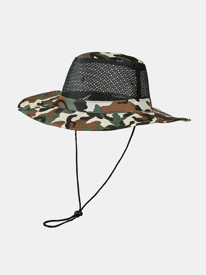 Wide-Brim Casual Hiking Hat for Ultimate Sun Protection Outdoors