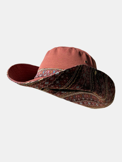 Embroidered Bohemian Sun Hat - Perfect for Music Festivals and Outdoor Adventures
