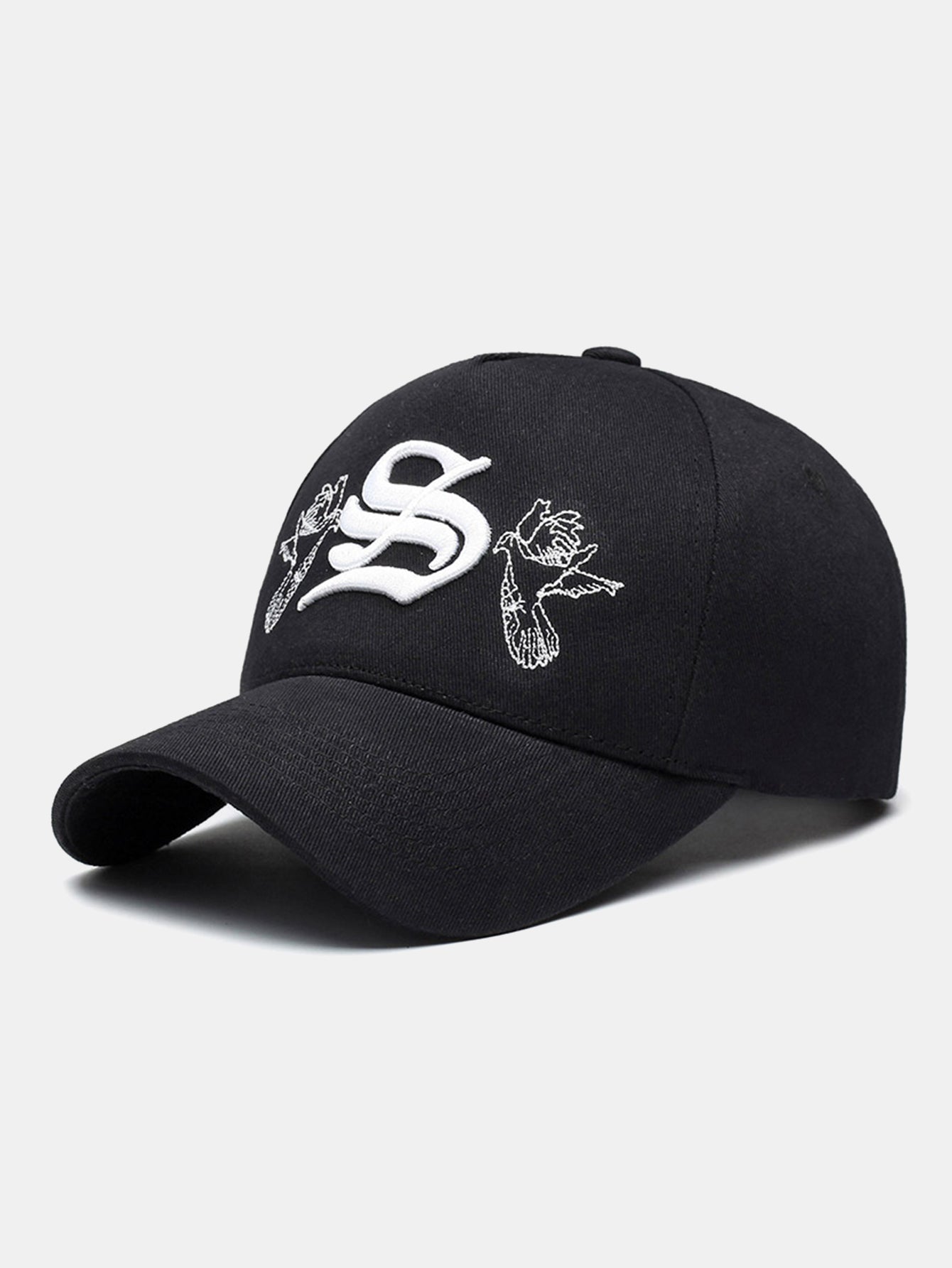 Embroidered Letter Baseball Cap