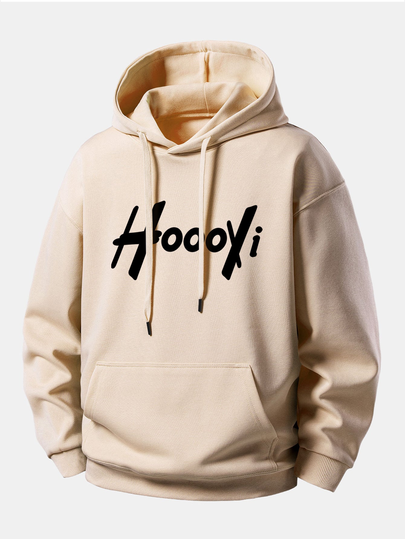 Hoooyi Graphic Relaxed Fit Hoodie