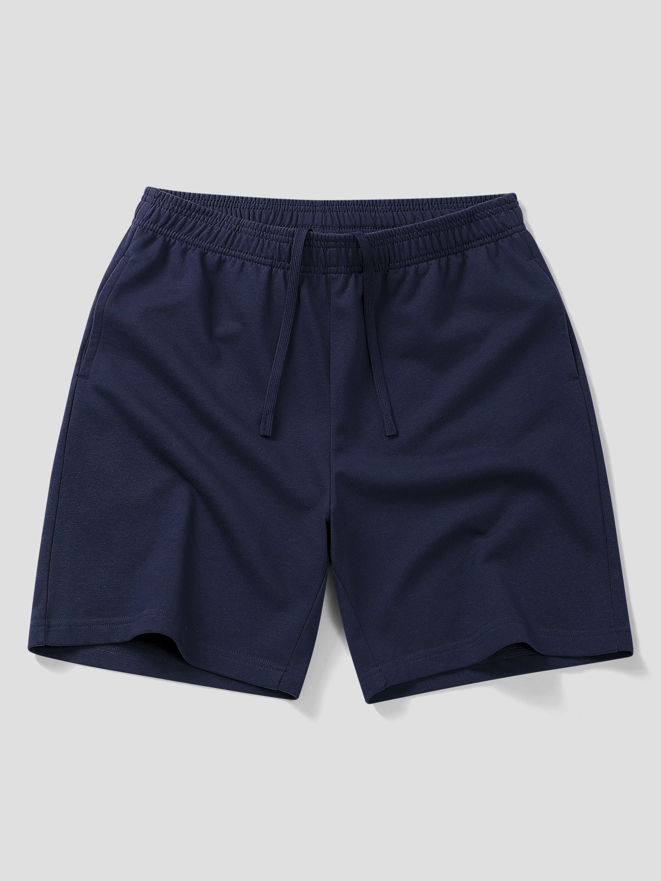 Relaxed Fit Contrast Cotton Polo & 7" Cotton Drawstring Shorts