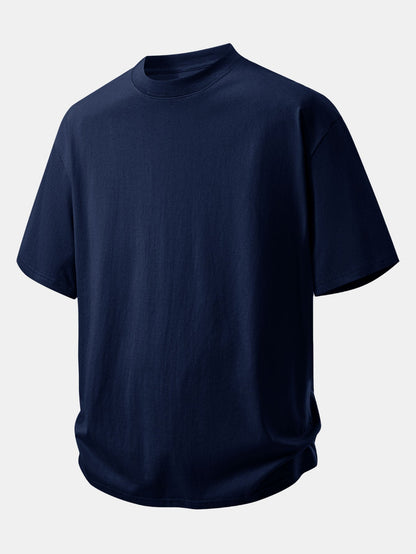 Set of 5 Relaxed Fit Cotton T-Shirts