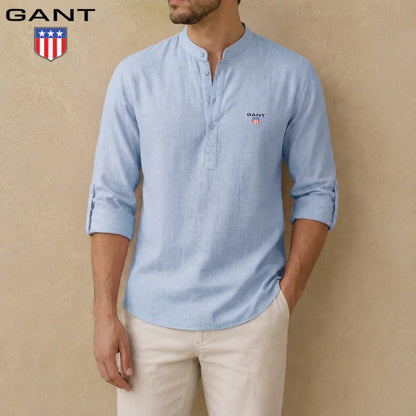 GT™ Premium Linen Henley Shirt