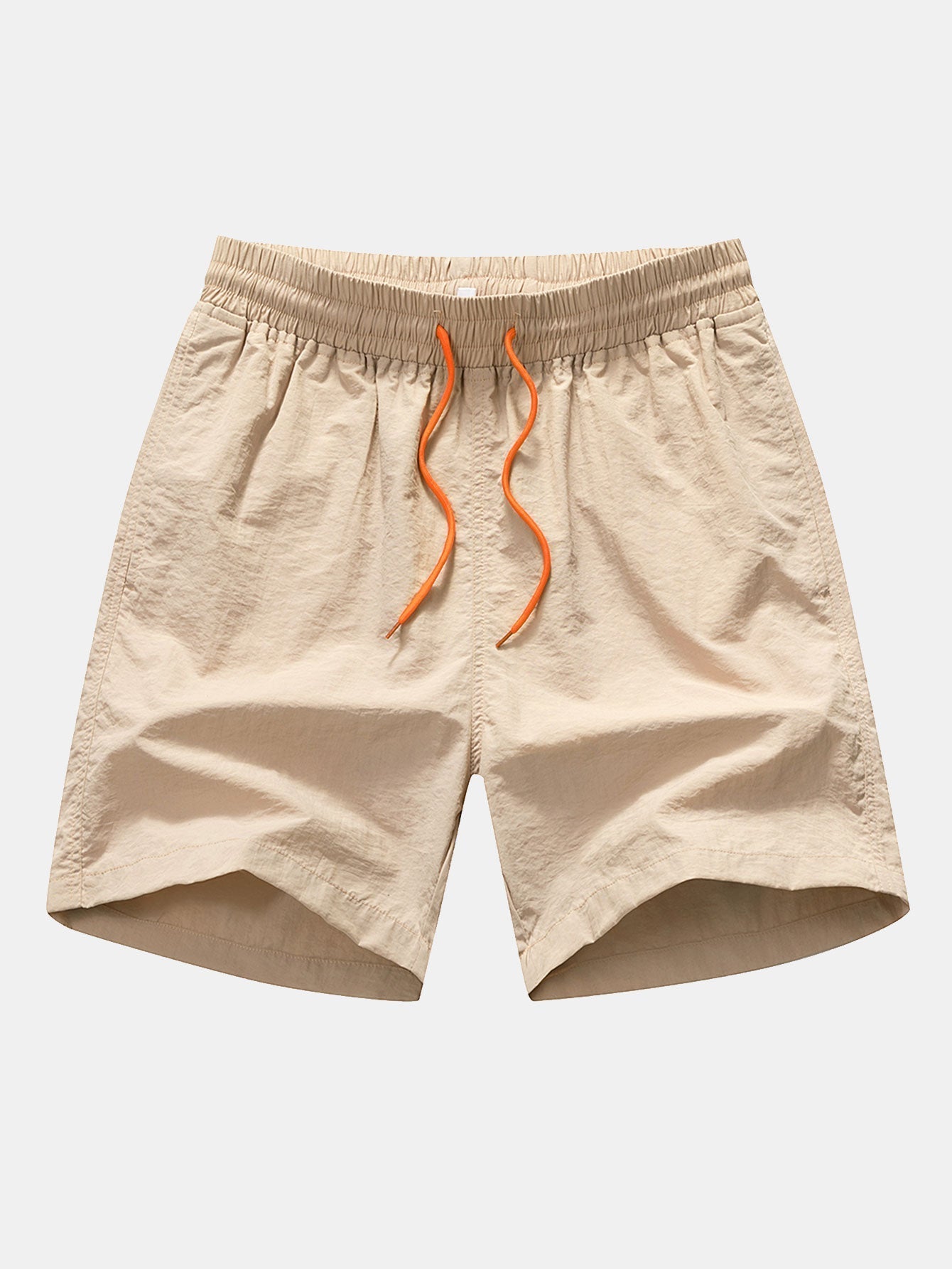 Leaf Pattern Button-Up Shirt and Swim Shorts Set