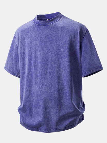 Casual Oversized Distressed Drop Shoulder T-Shirt