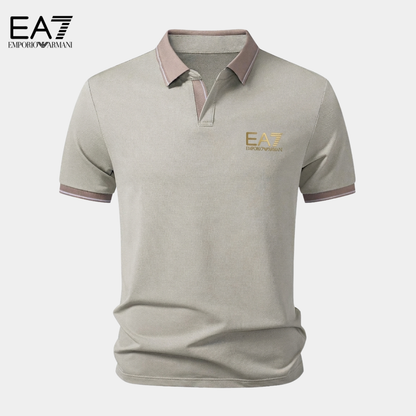 EA7™ Premium Contrast Polo