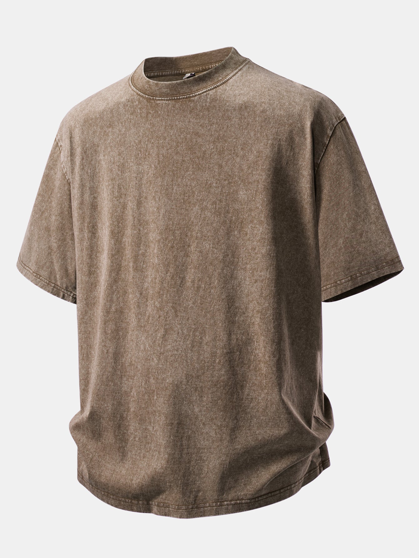 Casual Oversized Distressed Drop Shoulder T-Shirt