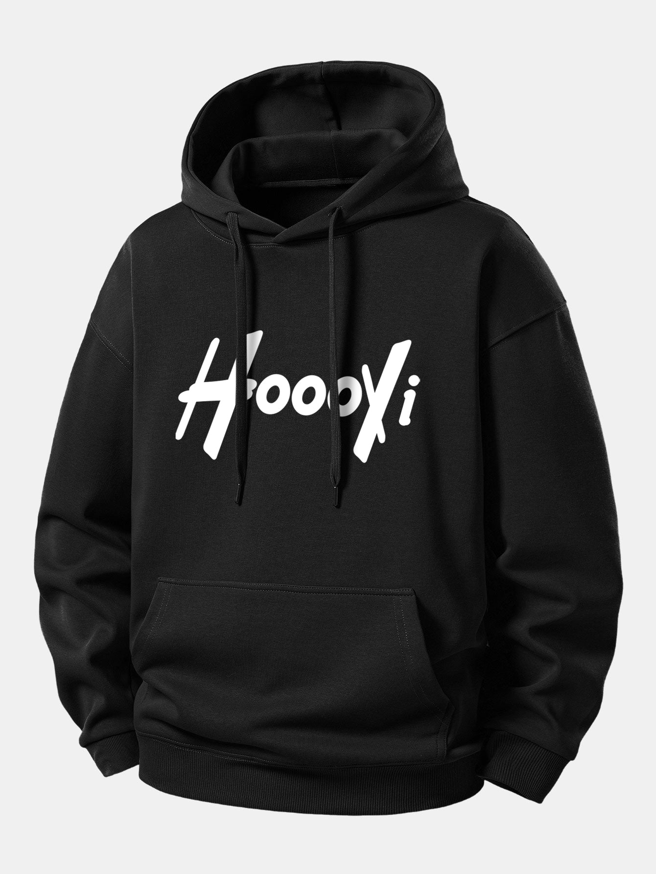 Hoooyi Graphic Relaxed Fit Hoodie