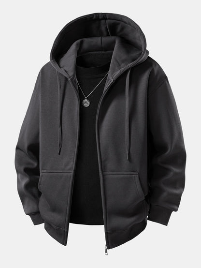 Essential Zip-Up Hoodie