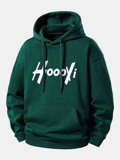 Hoooyi Graphic Relaxed Fit Hoodie