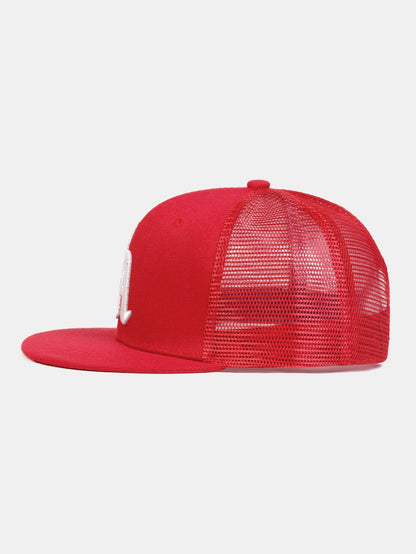 LA Embroidered Adjustable Truck Driver Cap