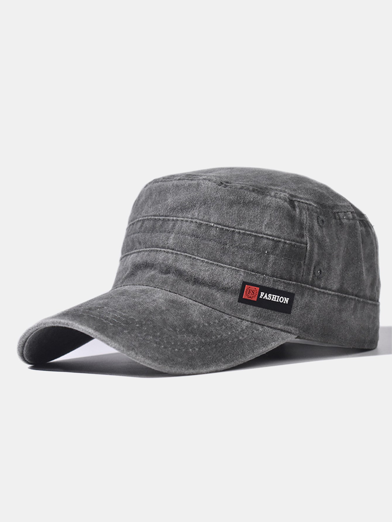 Trendy Distressed Washed Flat Cap