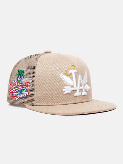Embroidered Letter Street Style Baseball Cap