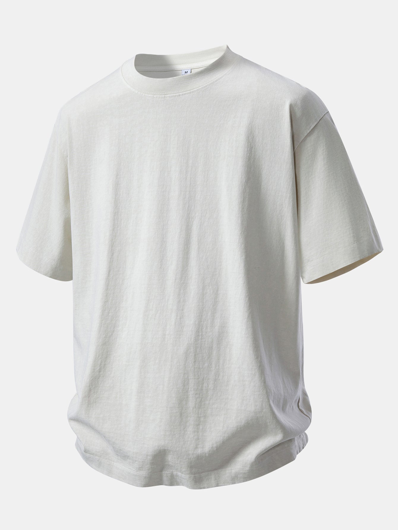 Relaxed Fit Heavyweight Washed Drop Shoulder Tee