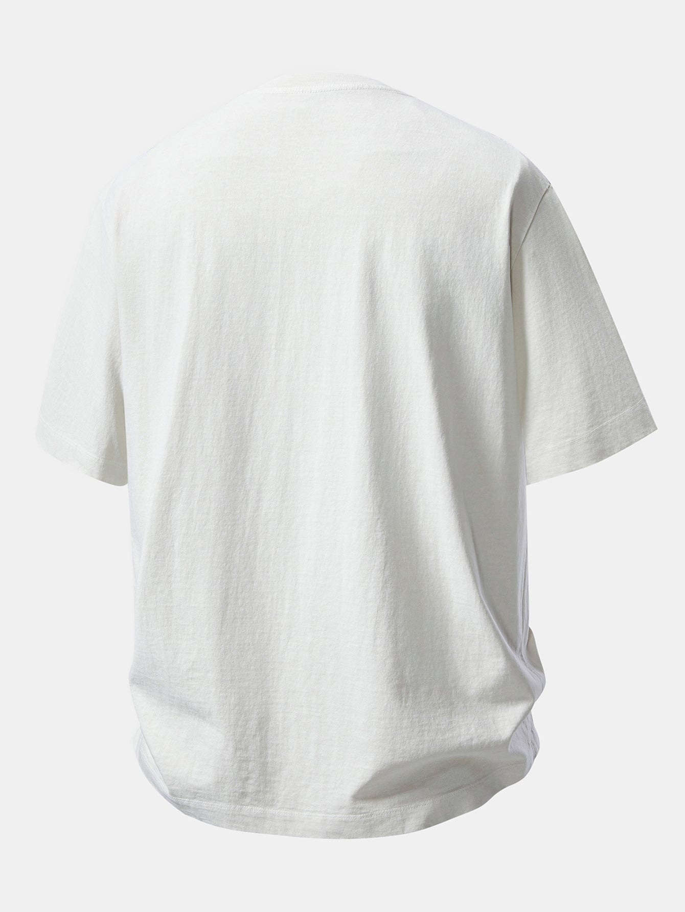 Relaxed Fit Heavyweight Washed Drop Shoulder Tee