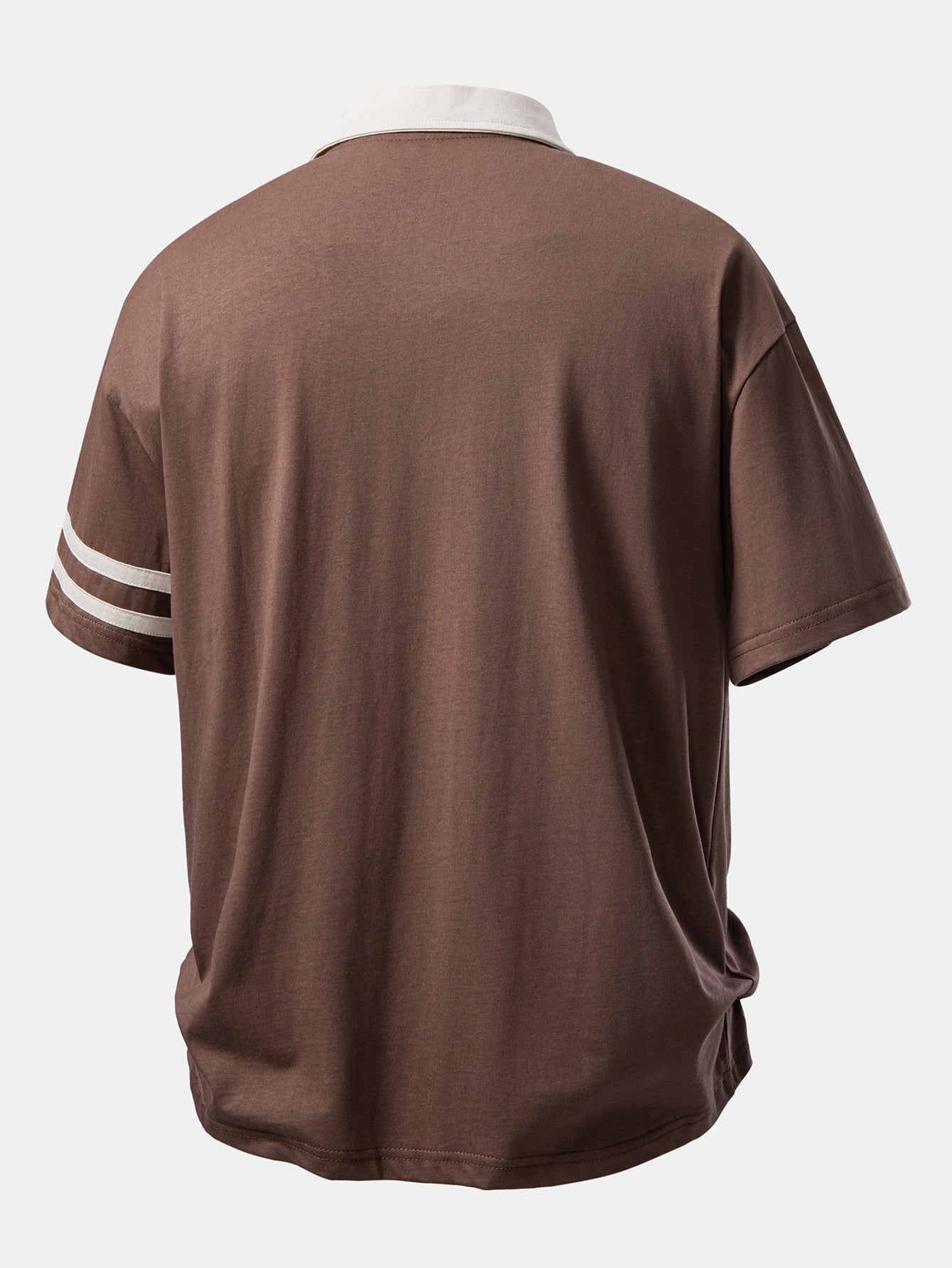 Comfortable Fit Polo Shirt with Contrast Collar