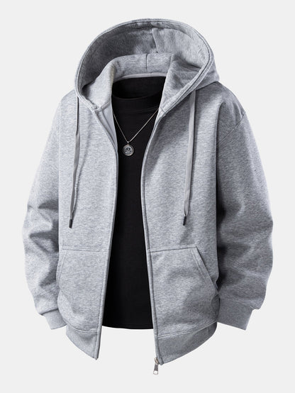 Essential Zip-Up Hoodie
