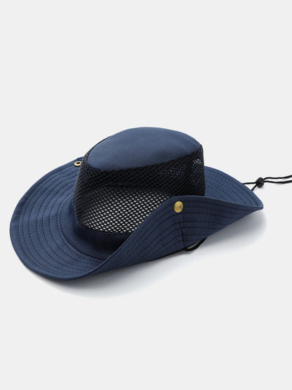 Wide-Brim Casual Hiking Hat for Ultimate Sun Protection Outdoors