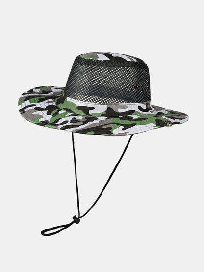 Wide-Brim Casual Hiking Hat for Ultimate Sun Protection Outdoors