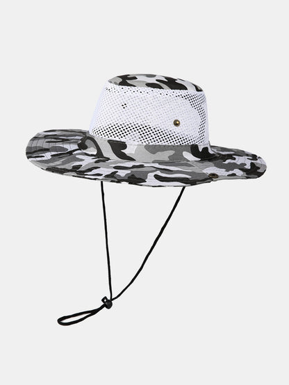 Wide-Brim Casual Hiking Hat for Ultimate Sun Protection Outdoors