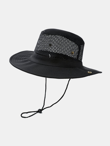 Wide-Brim Casual Hiking Hat for Ultimate Sun Protection Outdoors