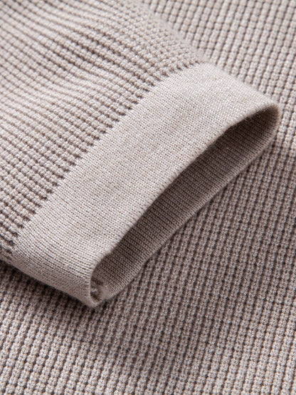 Dual-Style V-Neck Sweater