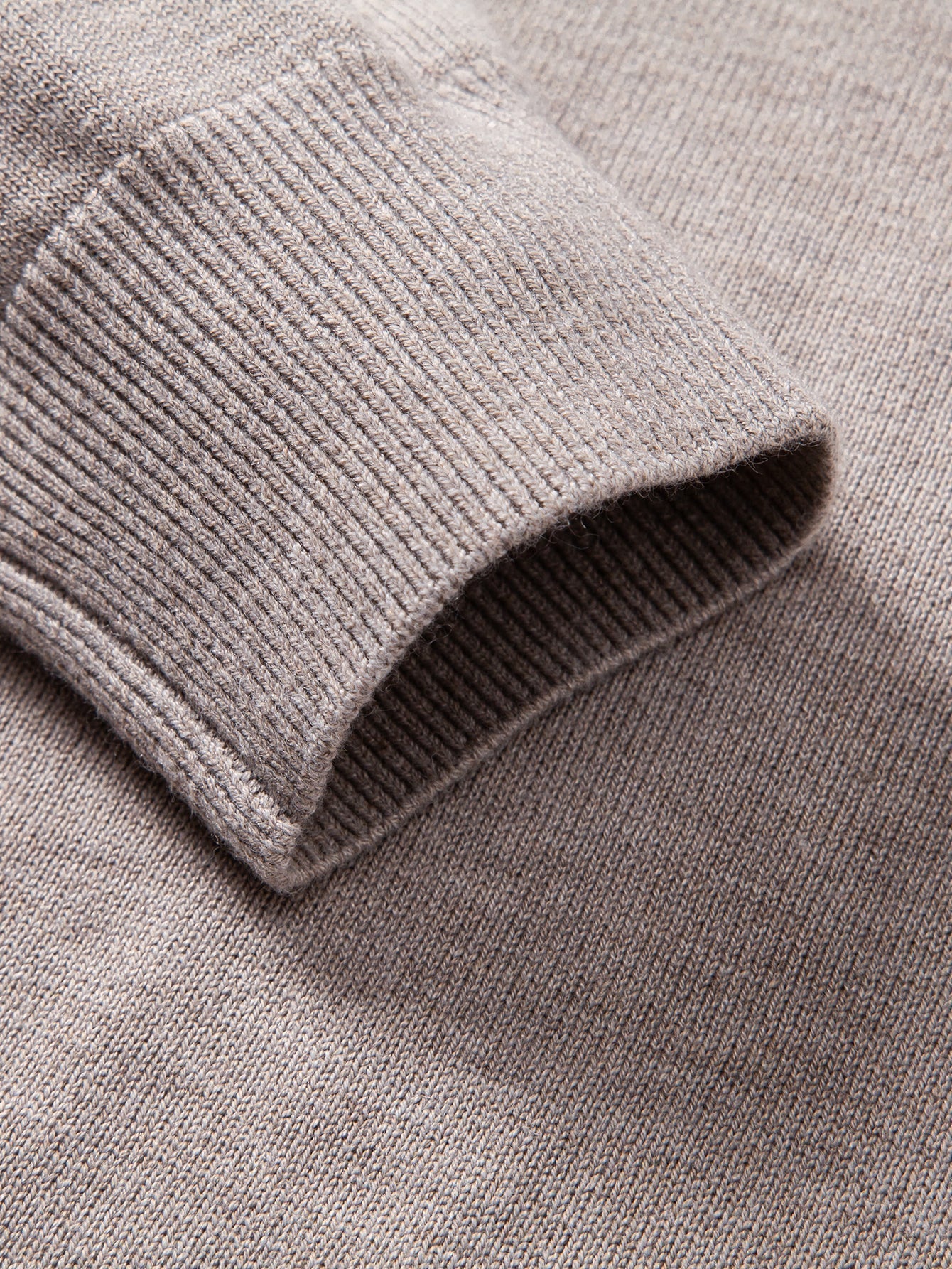 Long Sleeve Dual-Style Split Neck Sweater