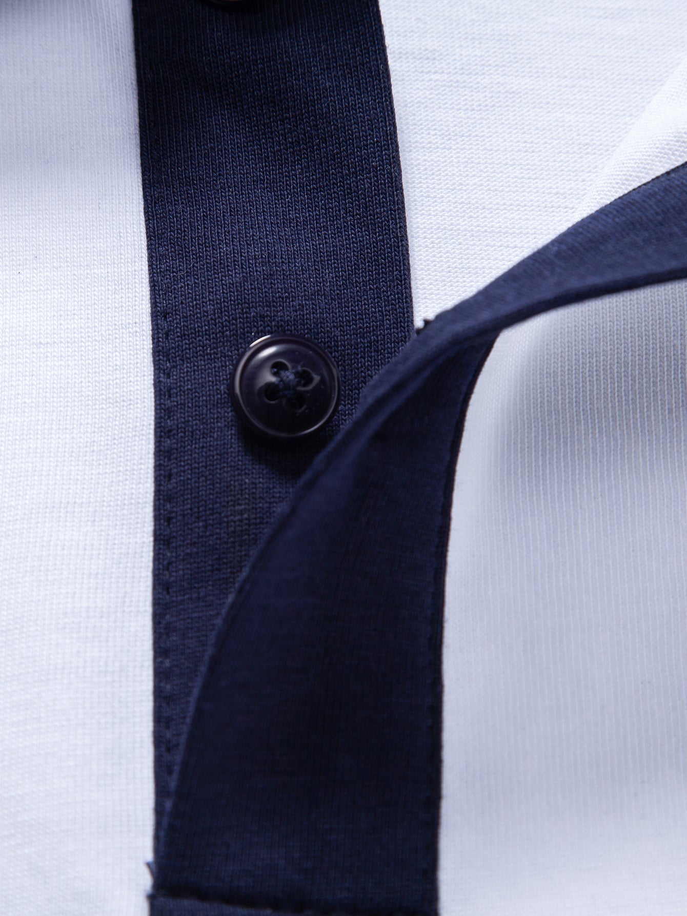 Comfortable Contrast Cotton Polo with Relaxed Fit