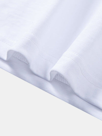Comfortable Contrast Cotton Polo with Relaxed Fit