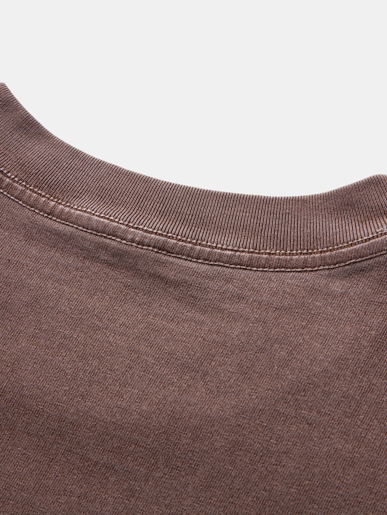 Relaxed Fit Heavyweight Washed Drop Shoulder Tee