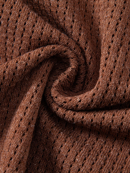 Johnny Collar Knit Polo with Contrast Stripe Trim and Pocket