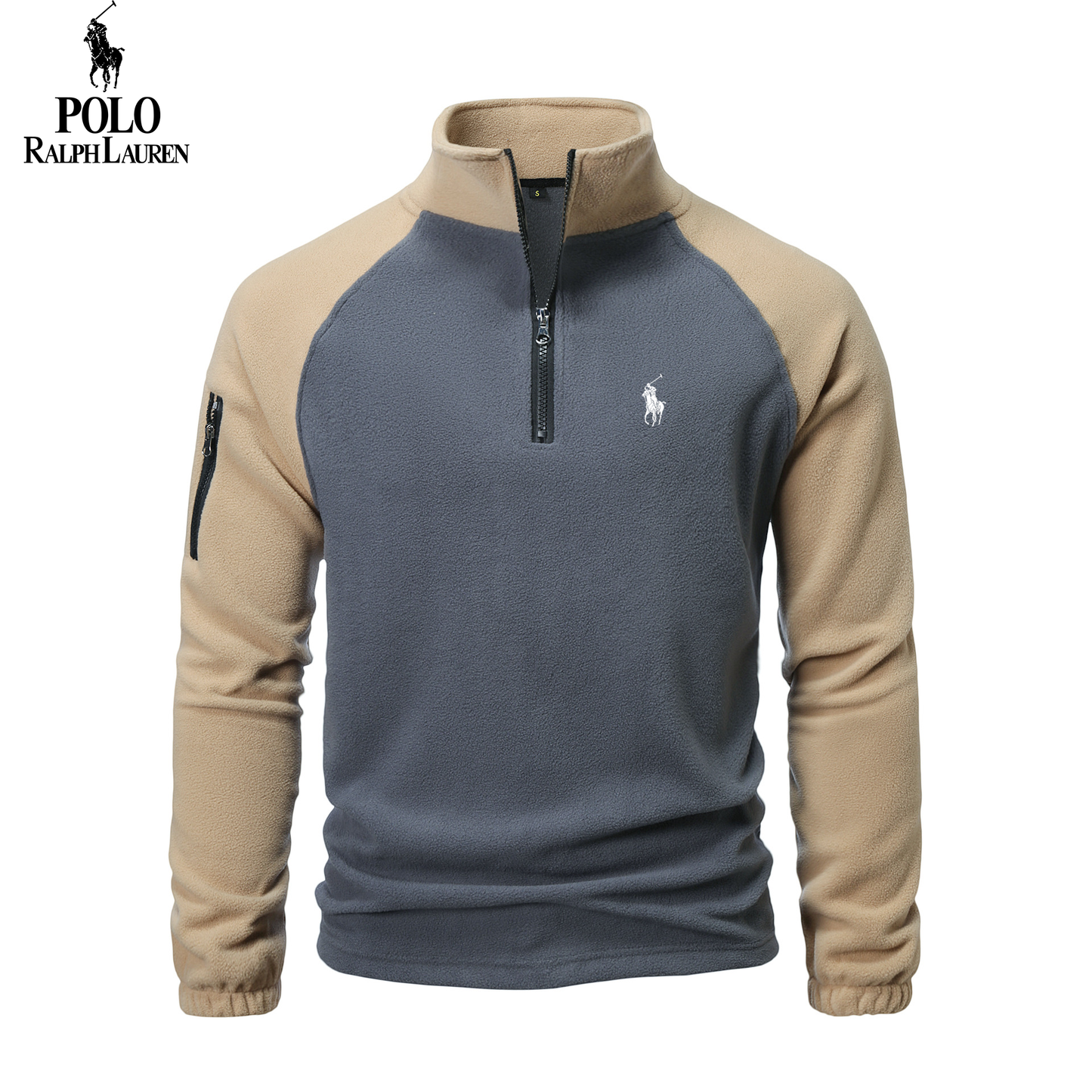 Men's Casual Half-Zip Top