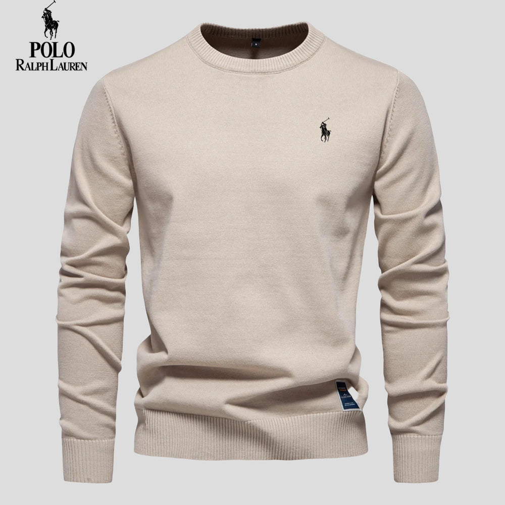 Luxury Knit Crew Neck Sweater