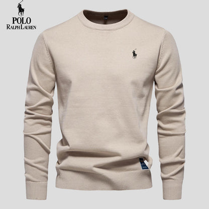 Luxury Knit Crew Neck Sweater