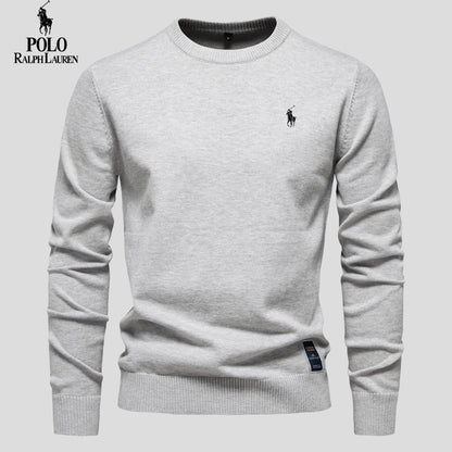 Luxury Knit Crew Neck Sweater