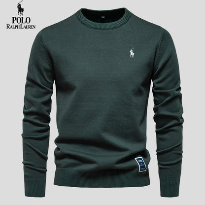 Luxury Knit Crew Neck Sweater