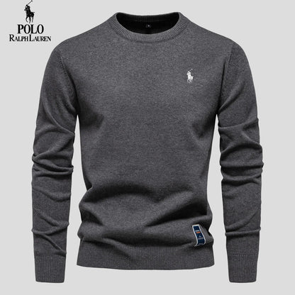 Luxury Knit Crew Neck Sweater