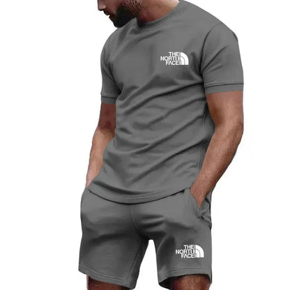 Men's Deluxe Summer Tee and Shorts Combo