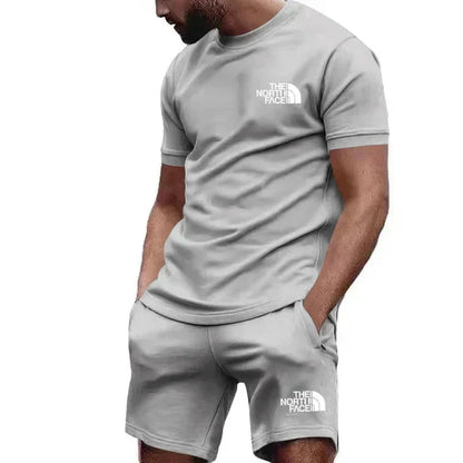 Men's Deluxe Summer Tee and Shorts Combo